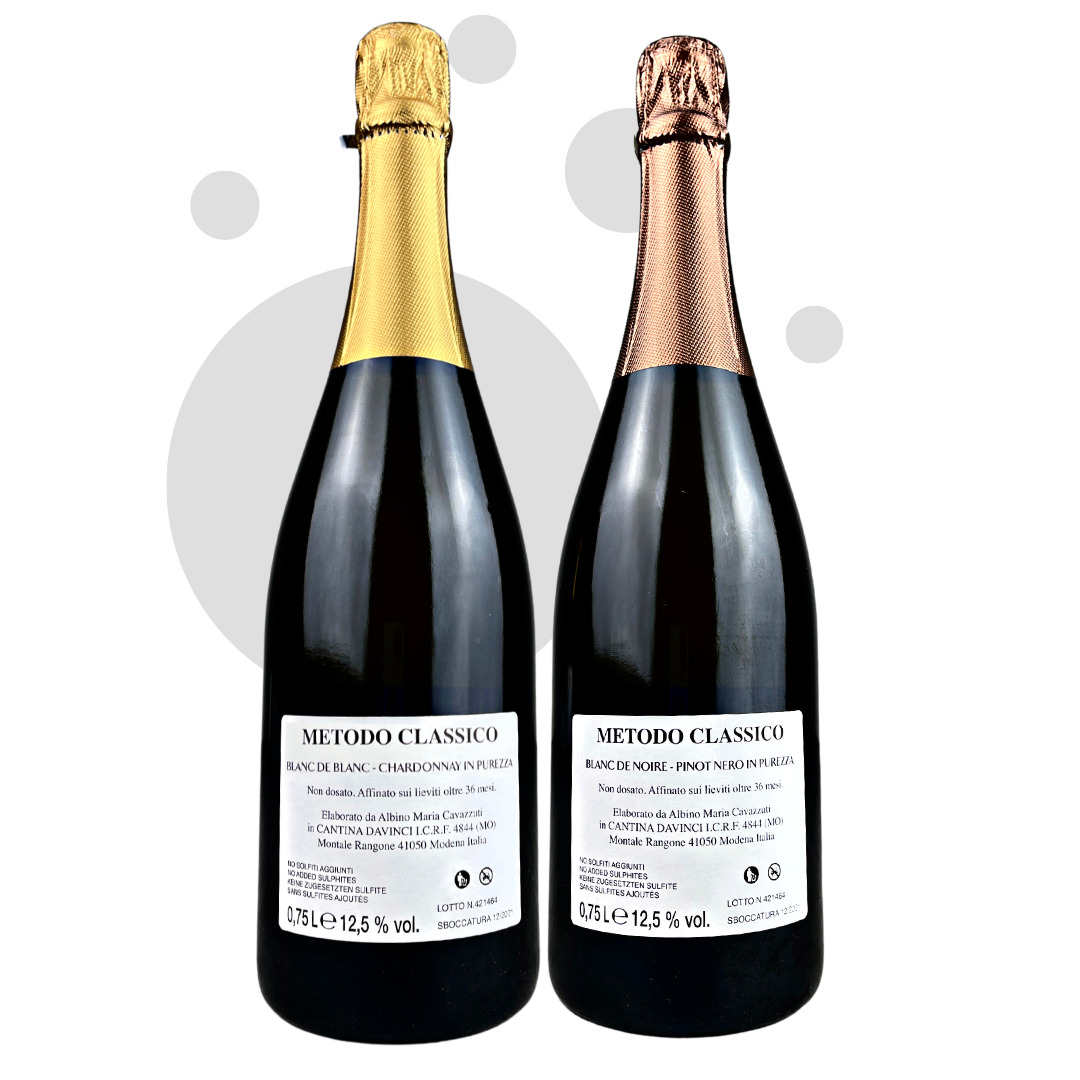 MIX DEGUSTAZIONE - Chardonnay & Pinot Nero in purezza